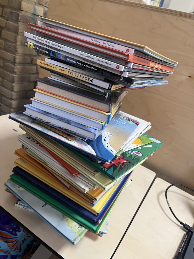 Oude boeken, nieuwe bestemming.