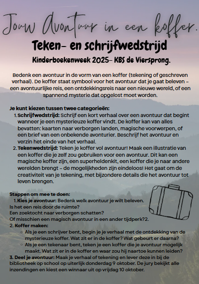 Kinderboekenweek 2025 is gestart